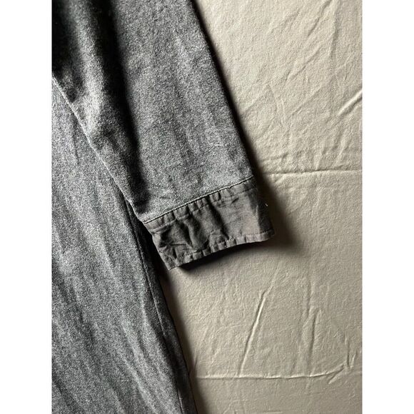 Gap T-Shirt Dress Womens Medium Grey Raglan Sleeve Crew Neck Pullover - Picture 4 of 6